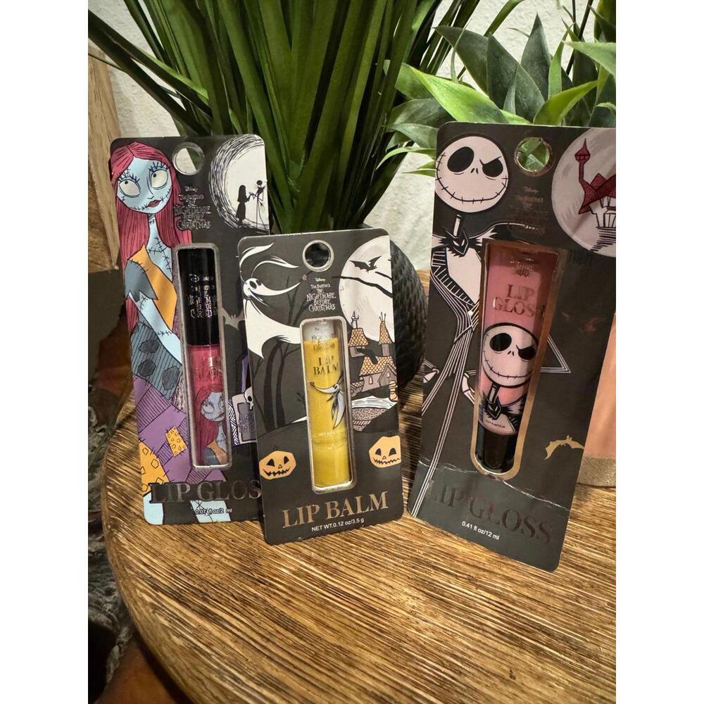 Nightmare before Christmas lip gloss set